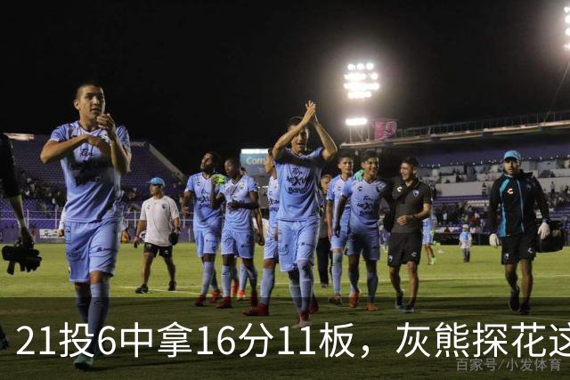 21投6中拿16分11板，灰熊探花这效率有点扎眼
