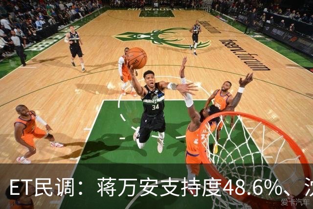ET民调：蒋万安支持度48.6%、沈伯洋41.1%